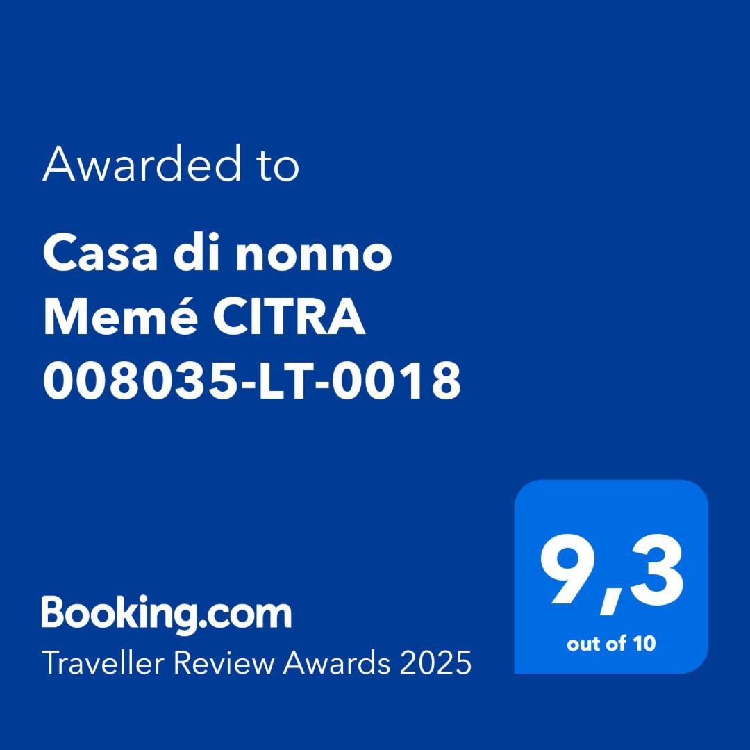 Casa Di Nonno Meme Citra 008035-Lt-0018 Lägenhet Andagna Exteriör bild
